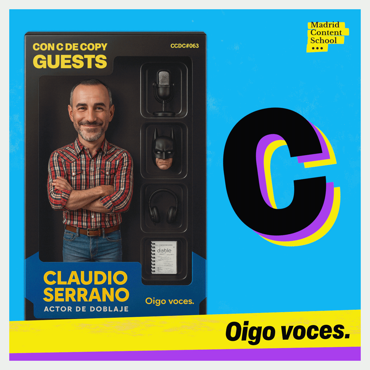 Gif con las portadas de algunos de los invitados de la quinta temporada