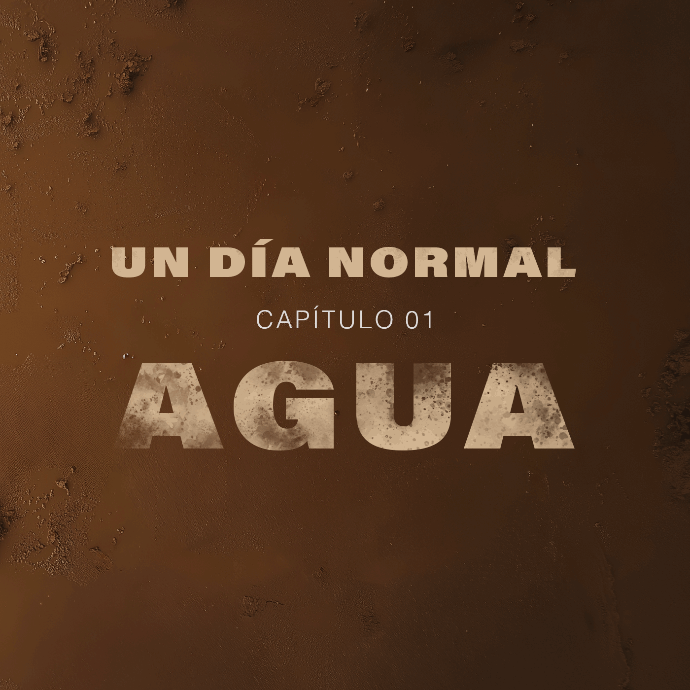 Gif con las 16 portadas personalizadas de los episodios del podcast 'Un día normal'
